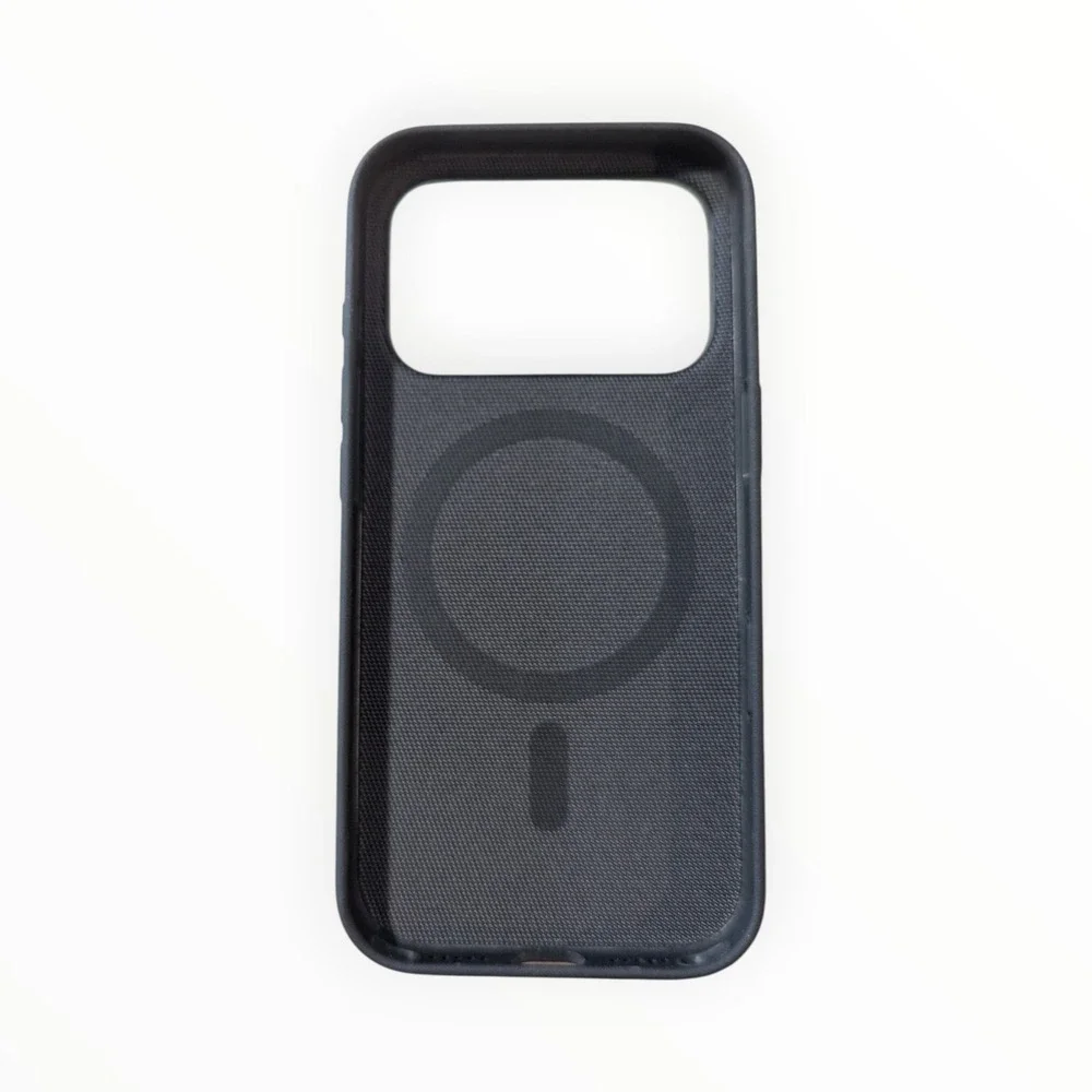 V9-Poly Apple Case for iPhone 17 Pro TechWoven with MagSafe~‎ Black